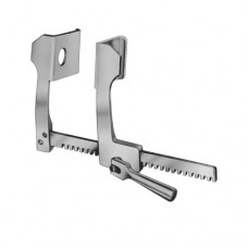 Finochietto Rib Spreader For Adults Aluminium, Size of Lateral Blades - Spread 85 x 65 mm - 175 mm
